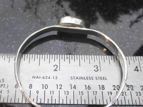 Boulder Opal Cuff Bracelet Handmade 925 Sterling Silver Australian Opal Jewelry