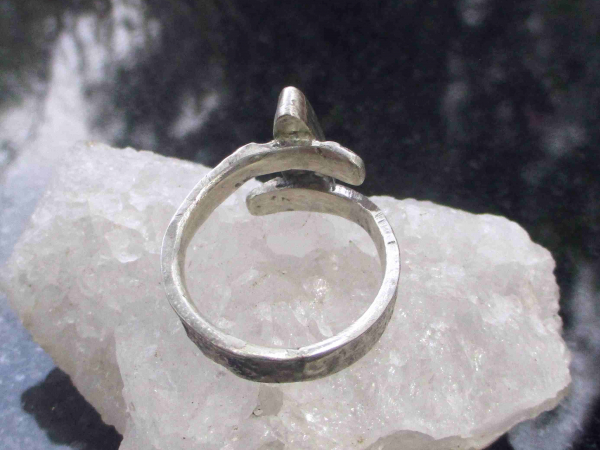 Handmade Opal Ring with Natural Australian Boulder Opal Size 8.5 Rings for Women