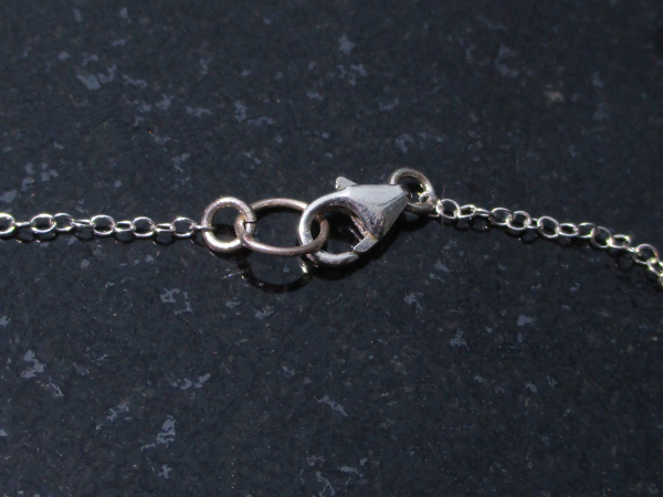 Rainbow Moonstone Necklace in Sterling Silver Blue Flash Moonstone Pendant Marqu