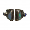 Handmade Boulder Opal Sterling Silver Statement Ring Size 9