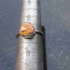 Handmade Opal Ring 925 Sterling Silver Size 7 with Natural Mexican Opal  Cantera