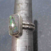 Boulder Opal Ring Statement 925 Sterling Silver Australian Opal Handmade Rings f