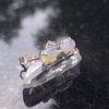 Australian Opal Sterling Silver Stud Earrings: 8mm Oval Australian Opal Sterling Silver Stud Earrings: 8mm Oval