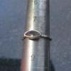 Handmade Boulder Opal Stacking Ring 925 Sterling Silver Size 8 Queensland Austra