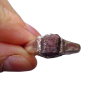 Ruby Silver Ring  925 Sterling Silver Handmade Molten Crystal Rings for Women