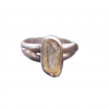 Handmade Oregon Sunstone Ring Sterling Silver Rough Crystal Rings for Women Size