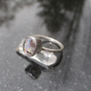 Boulder Opal Ring Handmade with Australian Opal set in Sterling Silver Size 6 St