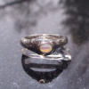 Handmade Opal Ring 925 Sterling Silver Natural Australian Opal Rings for Women S