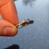 Handmade Australian Opal Sterling Silver Ring, Size 7