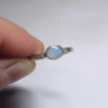 Opal Silver Ring Handmade with 925 Sterling Silver and Australian Boulder Opal