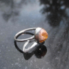 Handmade Opal Ring 925 Sterling Silver Size 7 with Natural Mexican Opal  Cantera