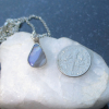 Handmade Boulder Opal Necklace with Natural Australian Opal Pendant October Birt