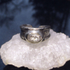 Handmade Herkimer Diamond RIng 925 Sterling Silver Statement  Size 6 Crystal Rin