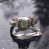 Handmade Australian Opal Ring 925 Sterling Silver Size 8 Rings for Women
