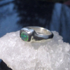 Handmade Opal Ring 925 Sterling Silver Natural Australian Opal Rings for Women S