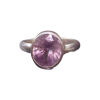 Handmade Amethyst Ring: Sterling Silver, Statement, Purple Gemstone Ring
