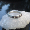 Handmade Pink Sapphire Ring 925 Sterling Silver Sand Cast Natural Sapphire Size 6 1/2  Rings for Women Handmade Pink Sapphire Ring 925 Sterling Silver Sand Cast Natural Sapphire Size