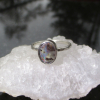 Boulder Opal Ring Handmade with Australian Opal set in Sterling Silver Size 6 St