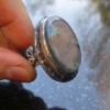 Handmade Labradorite RIng 925 Sterling Silver Chunky Statement Rings for Women