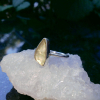 Handmade Oregon Sunstone Ring Sterling Silver Rough Crystal Rings for Women Size