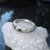 Handmade Pink Sapphire Ring 925 Sterling Silver Sand Cast Natural Sapphire Size 6 1/2  Rings for Women Handmade Pink Sapphire Ring 925 Sterling Silver Sand Cast Natural Sapphire Size