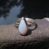 Handmade Australian Opal Ring 925 Sterling Silver Size 8 Rings for Women Handmade Australian Opal Ring 925 Sterling Silver Size 8 Rings for Women