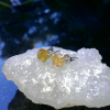 Oregon Sunstone Earrings 925 Sterling Silver with Natural Crystal Rough Stones P