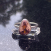 Handmade Cantera Opal Ring 925 Sterling Silver Size 7.5 Natural Mexican Opal