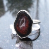 Druzy Geode Sterling Silver Statement Ring Size 8 Made with a small Tabasco Geode Agate and Quartz Gemstone Druzy Geode Sterling Silver Statement Ring Size 8 Made with a small Tabasco Geod