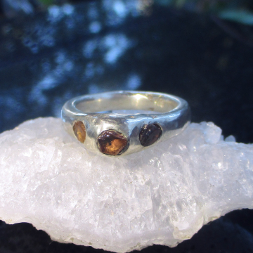 Pink Sapphire Ring 925 Sterling Silver Handmade Rings for Women September Births